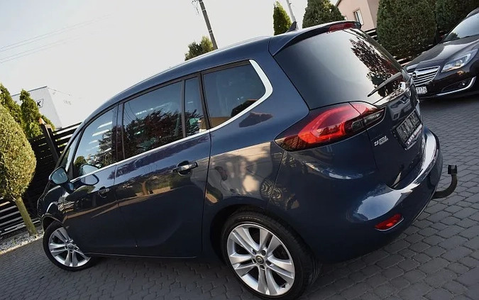 Opel Zafira cena 29999 przebieg: 190000, rok produkcji 2012 z Zawadzkie małe 781